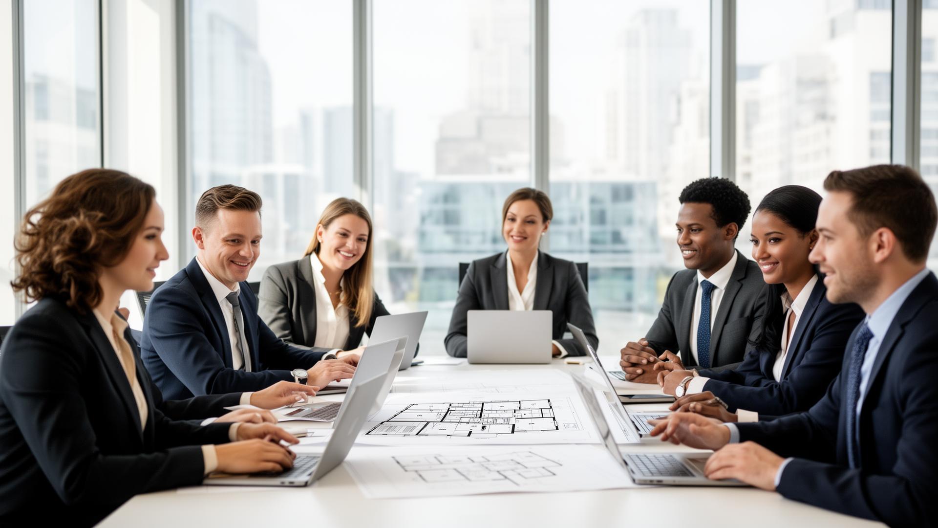 Equipa Remax Move Flaviae em reunião